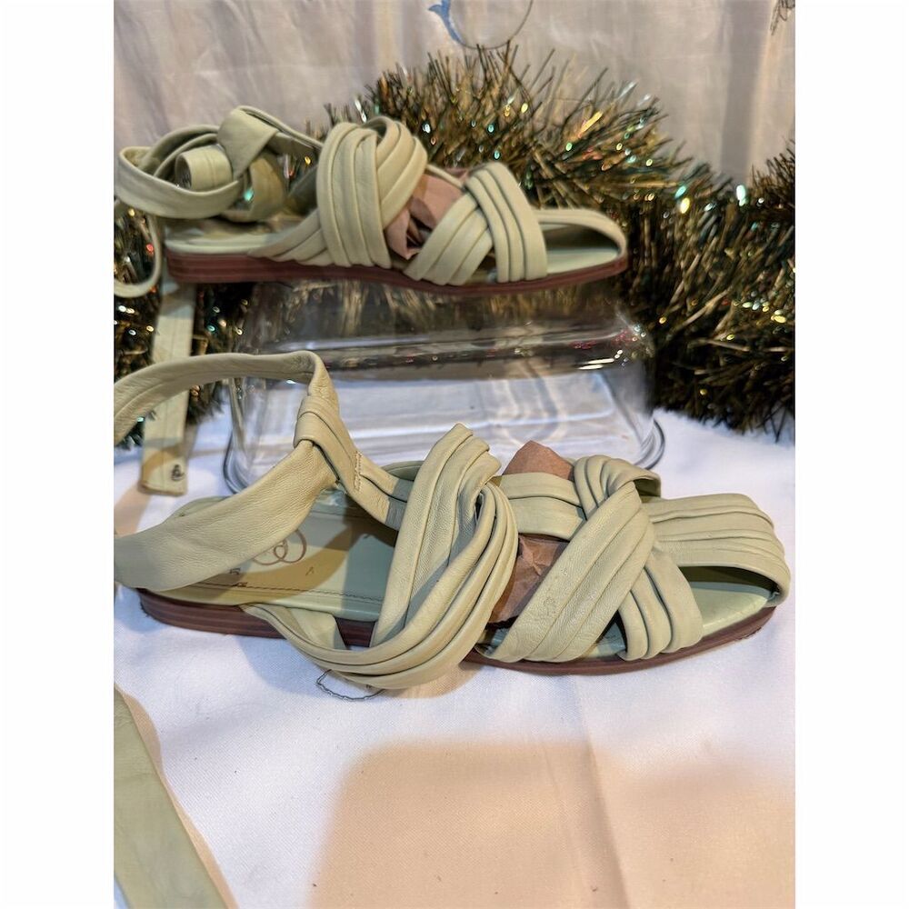 Sam Edelman Women's Imogene Gladiator Sandals Green Size 6.5